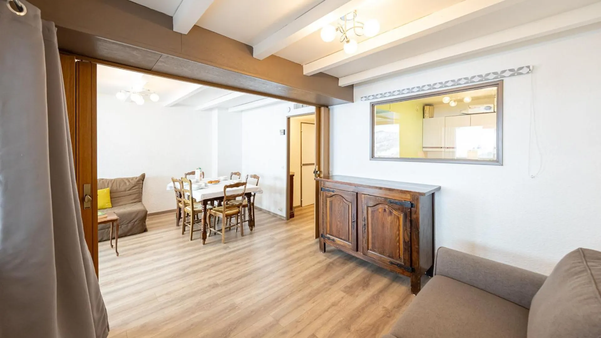 Daire Saint-Francois-Longchamp, Appt Confort 6 Pers, Au Pied Des Pistes, Balcon Sud - Fr-1-807-83 Fransa